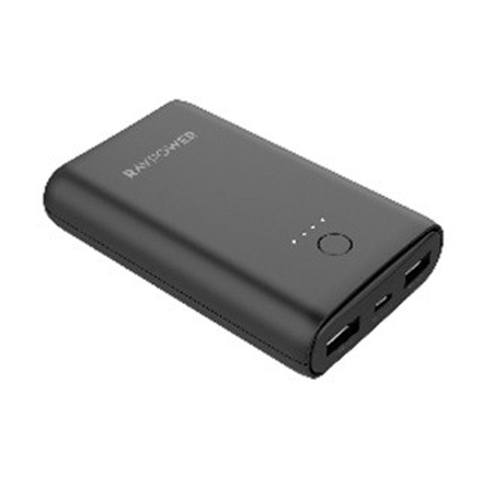 RAVPower RP-PB171 10050mAh QC 18W 2-Port Power Bank - Black RAVPower RP-PB171 10050mAh QC 18W 2-Port Power Bank - Black